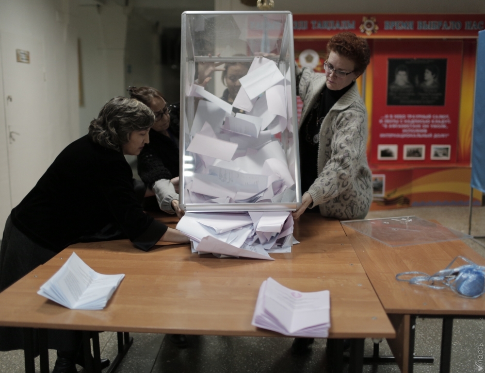 Голосование на парламентских выборах на территории Казахстана завершено 