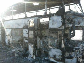 52 человека погибли в сгоревшем автобусе в Актюбинской области