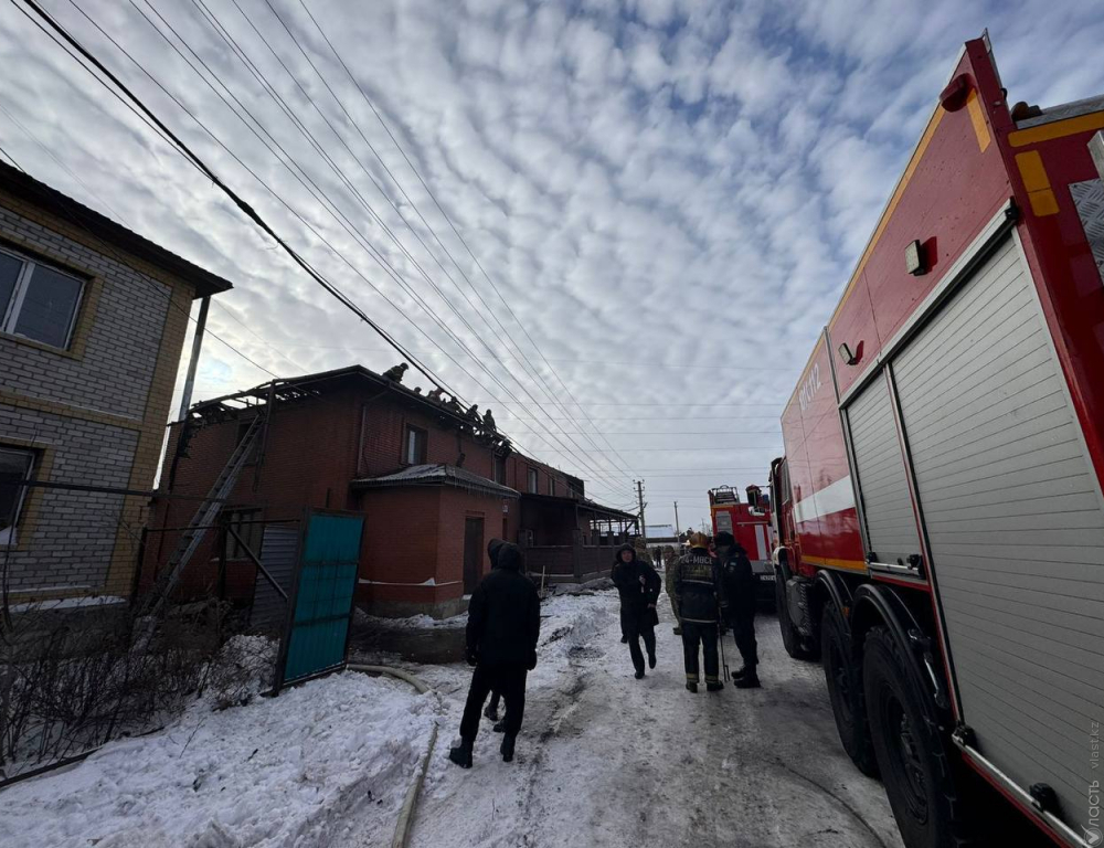 Четверо детей погибли при пожаре в Астане 