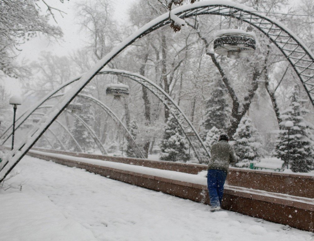 В ближайшие трое суток в Казахстане ожидаются снегопады 