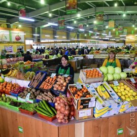 На двух рынках Алматы завышали цены продукты – Минторговли