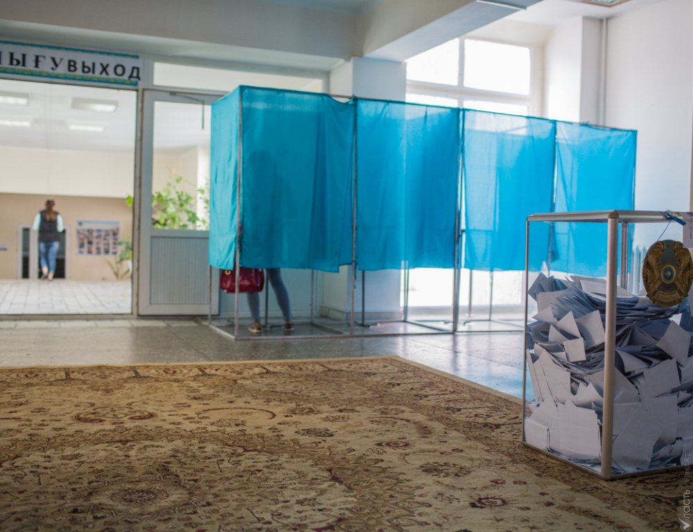 65,9% казахстанцев проголосовали на президентских выборах