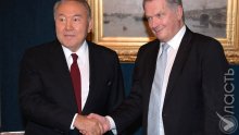 Назарбаев призвал ускорить реализацию совместных проектов Казахстана и Финляндии