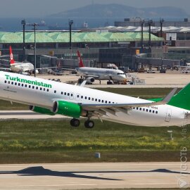 Туркменистан возобновит в марте регулярные авиарейсы в Алматы