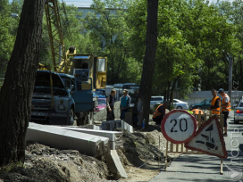 Во вторник на 35 улицах Алматы будут вестись ремонтные работы