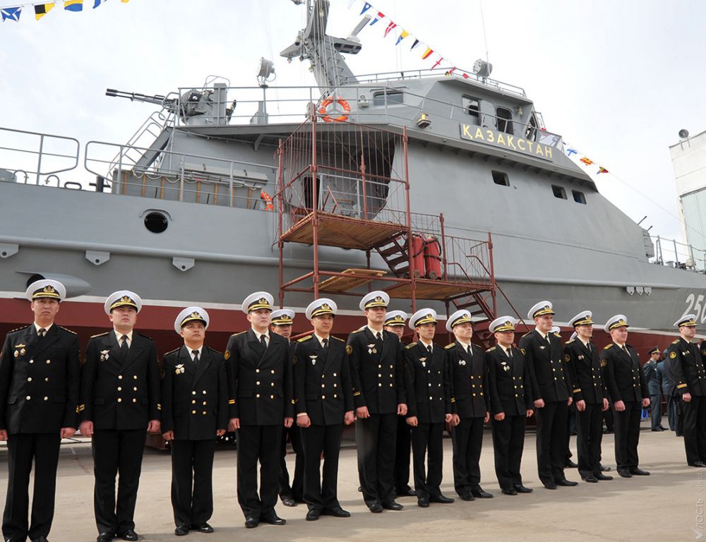 Военно-морским силам Казахстана исполнилось 22 года