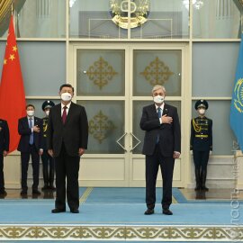 Китай будет всегда поддерживать Казахстан в защите территориальной целостности, заявил Си Цзиньпин
