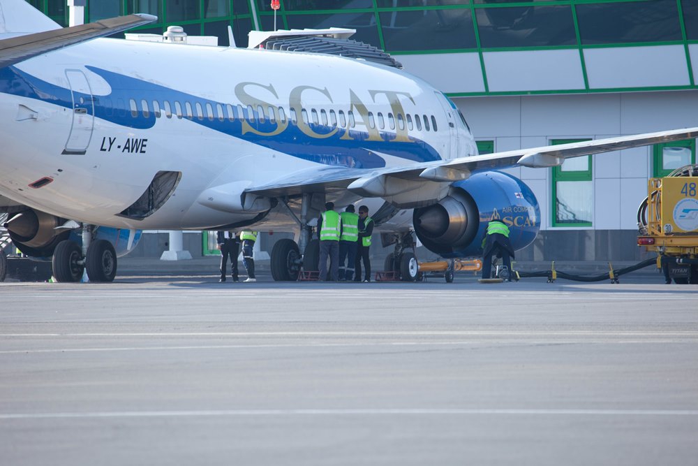 SCAT задержал два рейса из Алматы в Анталию