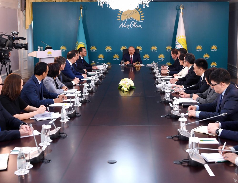 Партия «Nur Otan» должна принять активное участие в выборах президента – Назарбаев
