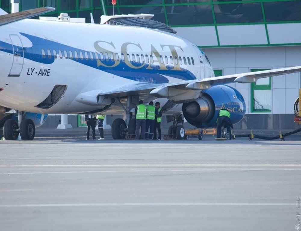 Около 900 рейсов было задержано с начала лета авиакомпанией SCAT 