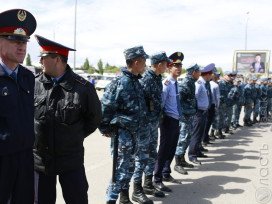 Полиция Астаны будет работать в усиленном режиме с 20 июня по 8 июля