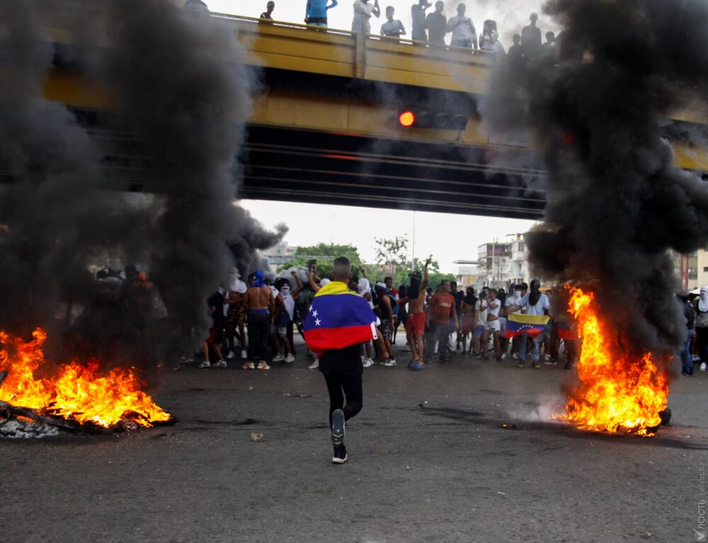 
В Венесуэле после победы Мадуро на президентских выборах начались протесты
