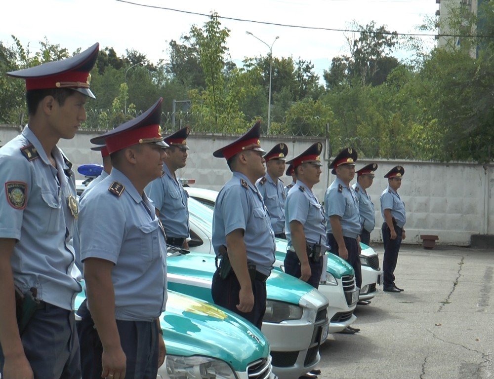 Во время праздников полиция Алматы перейдёт на усиленный режим ведения службы 