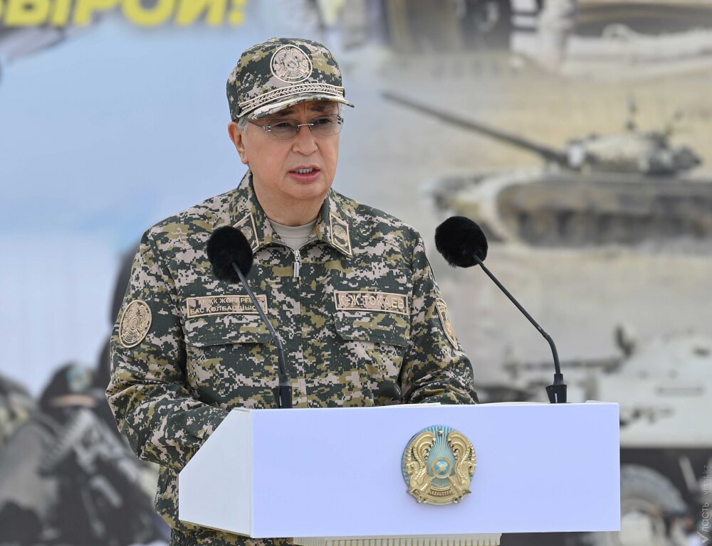 Военные учения «Отпантау-2021» показали готовность силовых структур Казахстана к локализации кризисных ситуаций, уверен Токаев