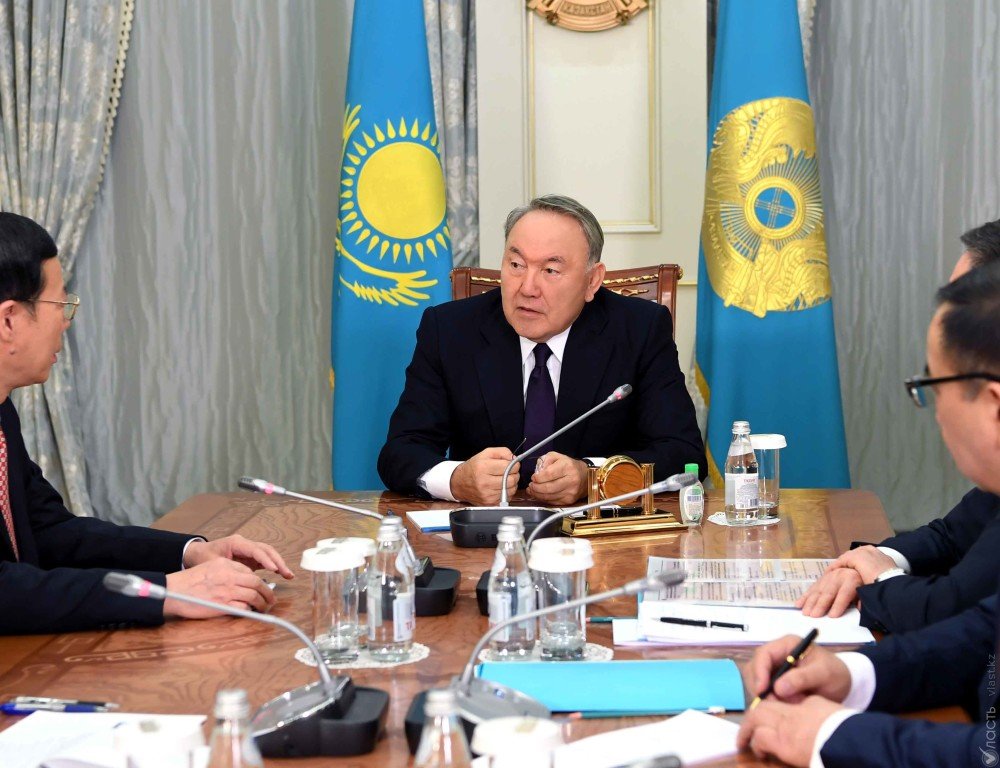 Назарбаев встретился с вице-премьером госсовета КНР