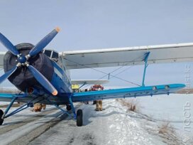 Самолет Ан-2 совершил вынужденную посадку в Алматинской области 