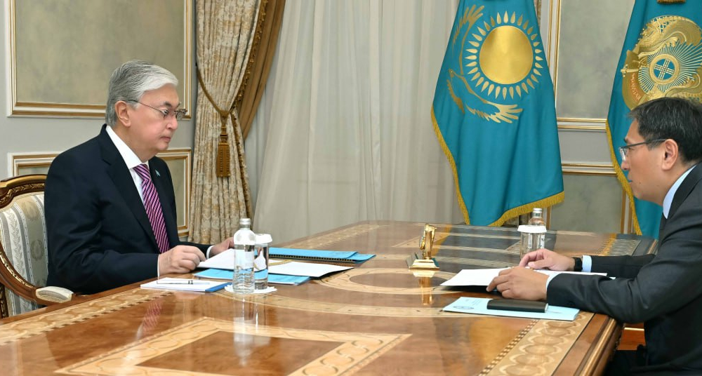 Досаев доложил президенту о социально-экономическом развитии Алматы 
