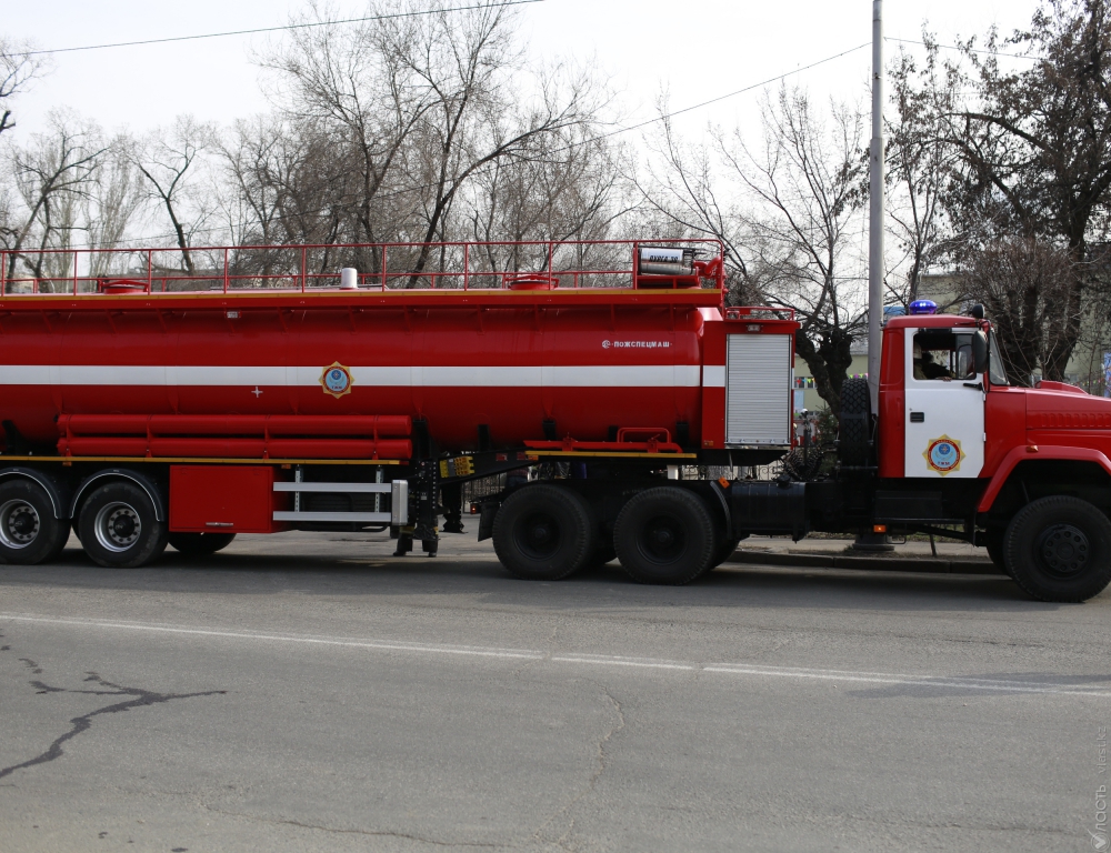 Возгорание сухостоя в Талгарском районе ликвидировано