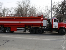 Возгорание сухостоя в Талгарском районе ликвидировано
