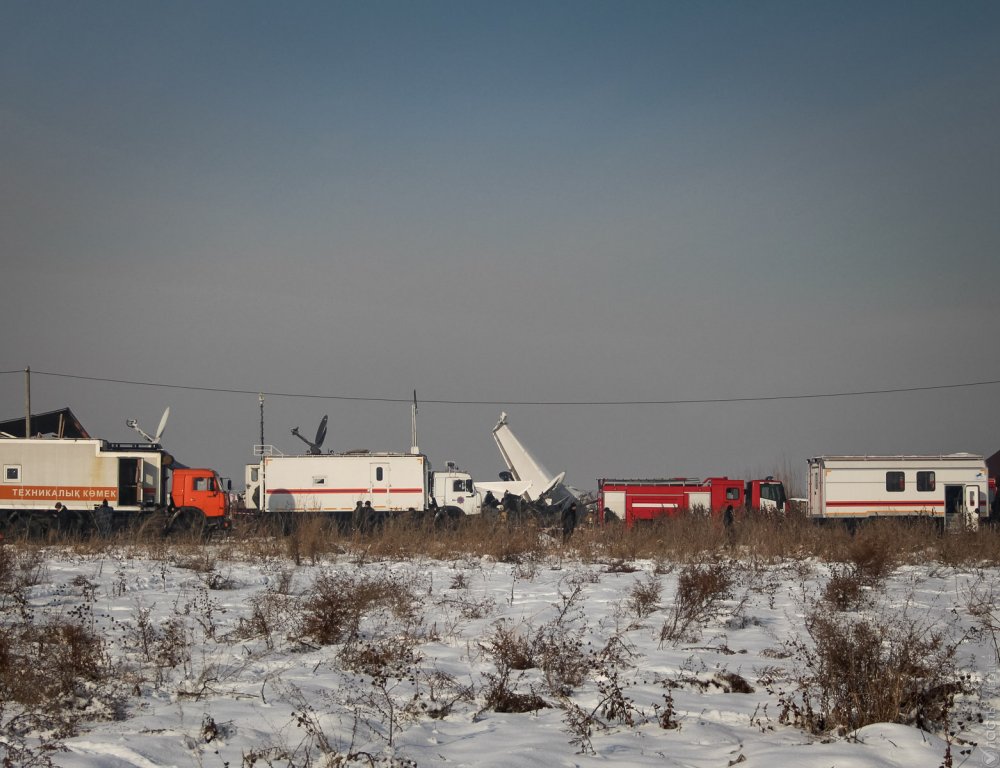 В Казахстане прощаются с погибшими в авиакатастрофе под Алматы