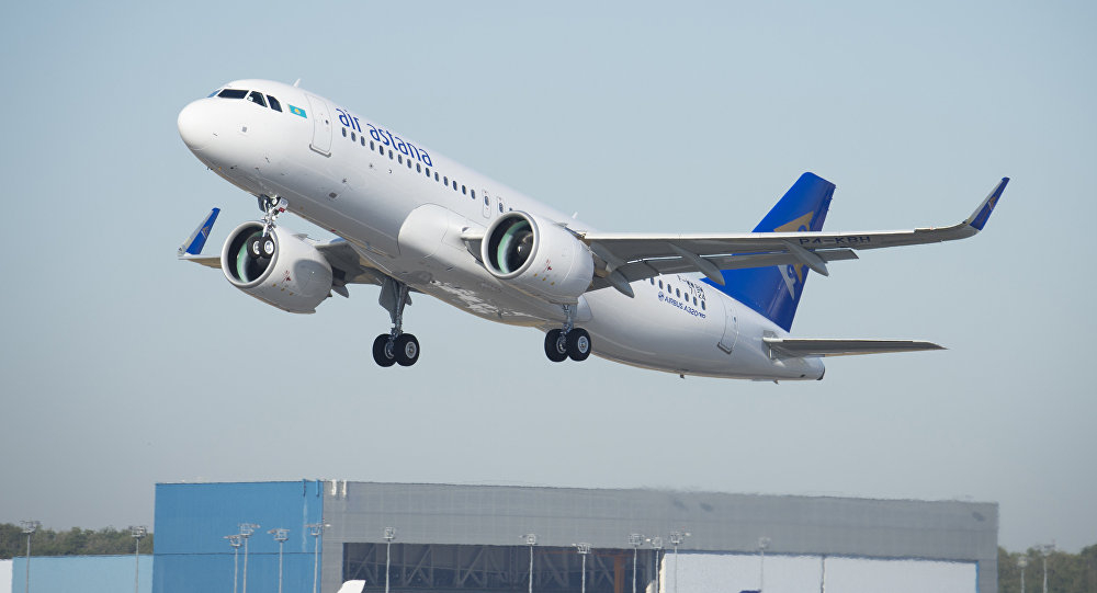 Air Astana получила еще один лайнер Airbus A320neo 