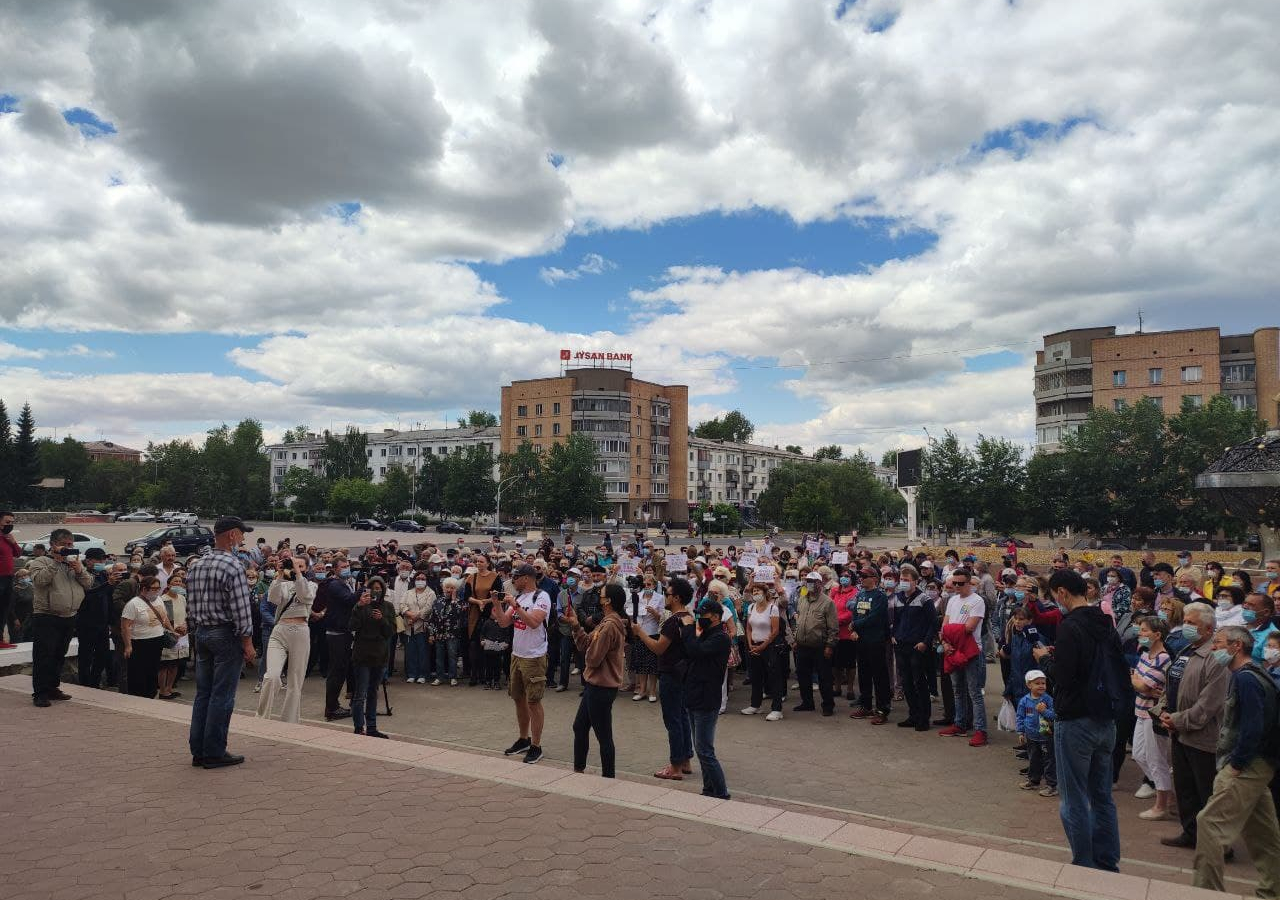 В Степногорске экоактивиста оштрафовали за протест