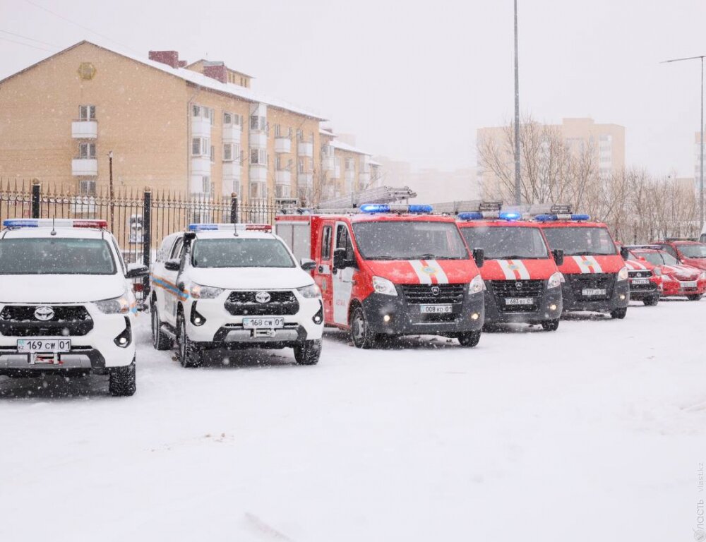 МЧС создало в Акмолинской области универсальное подразделение из числа спасателей, медиков и пожарных