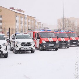 МЧС создало в Акмолинской области универсальное подразделение из числа спасателей, медиков и пожарных