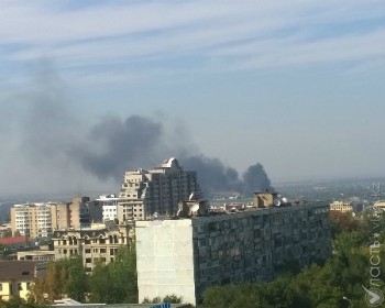На предприятии по переработке металлов в Алматы произошел пожар