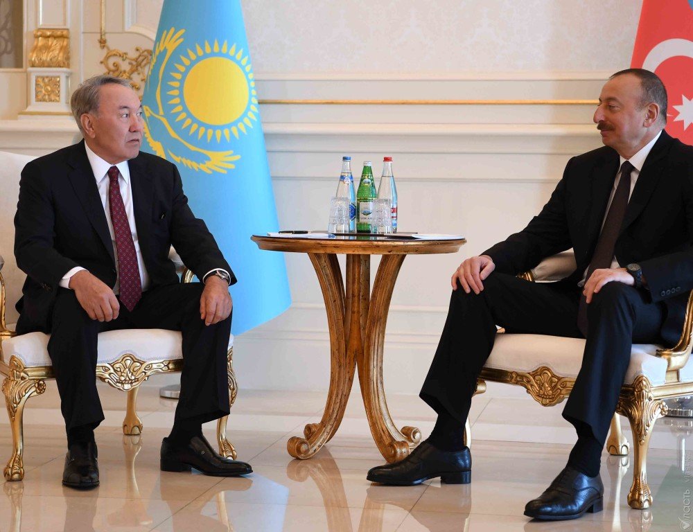 Нурсултан Назарбаев получил «Гейдара Алиева»