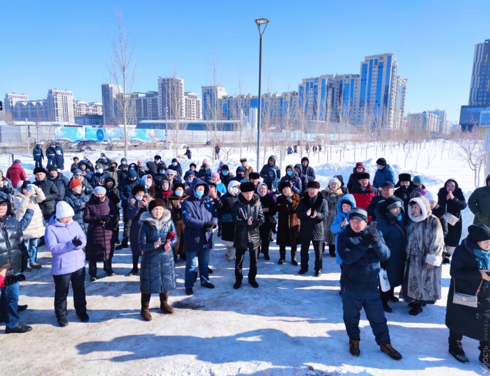 Жители Есильского района столицы вновь протестуют против застройки линейного парка