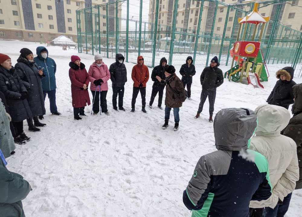 Жители Есильского района столицы добиваются остановки строительства ЖК на месте потенциального сквера