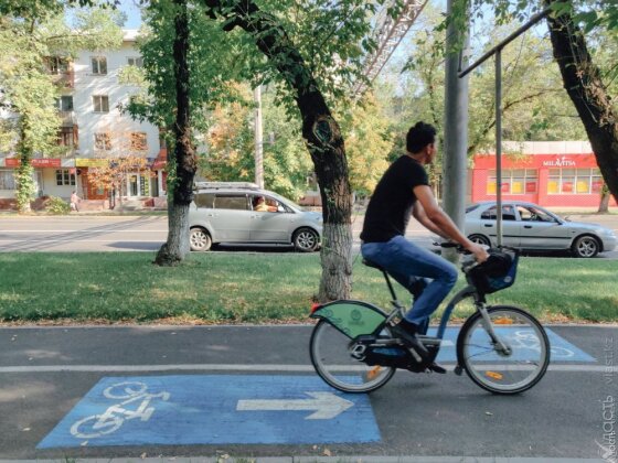 Акимат Алматы подписал договор на содержание велопроката Almatybike