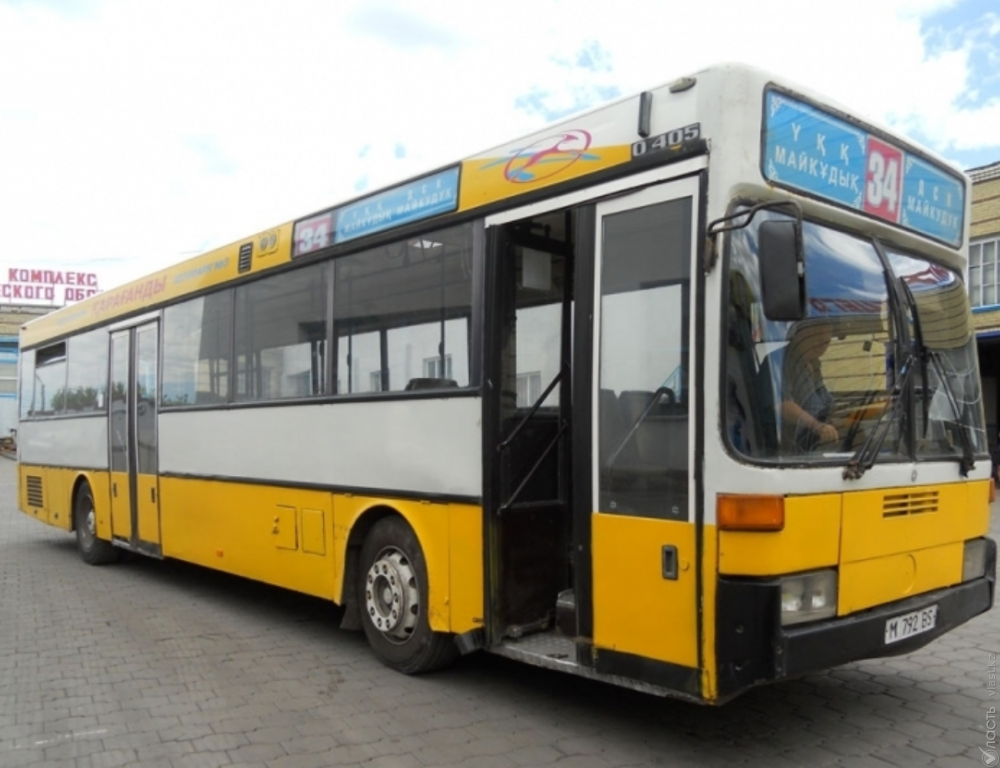 Общественный транспорт внутри Карагандинской области запустят с 18 мая