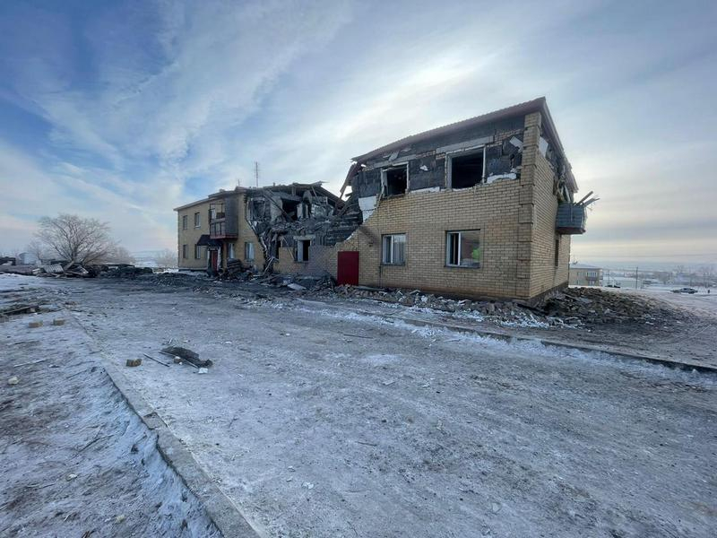 Двое граждан Узбекистана пострадали при обрушении дома в Карагандинской области