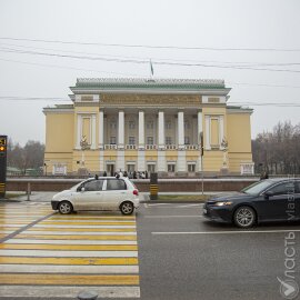 Часть улицы Кабанбай батыра в Алматы временно перекроют 15 сентября