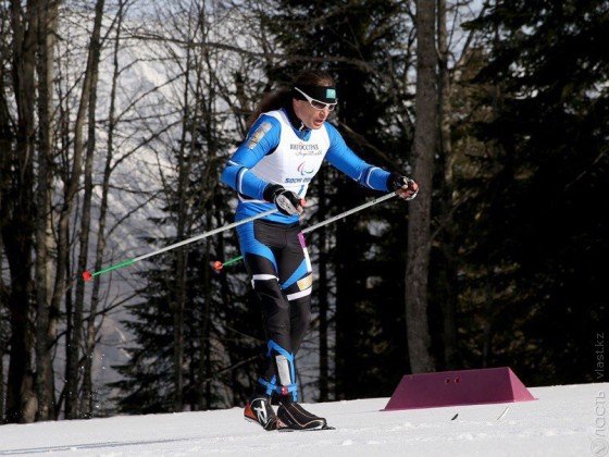 Казахстанский лыжник завоевал «золото» Паралимпиады в Южной Корее  