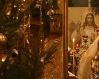 Митрополит Астанайский и Казахстанский поздравил казахстанцев с наступающим  праздником Рождества Христова