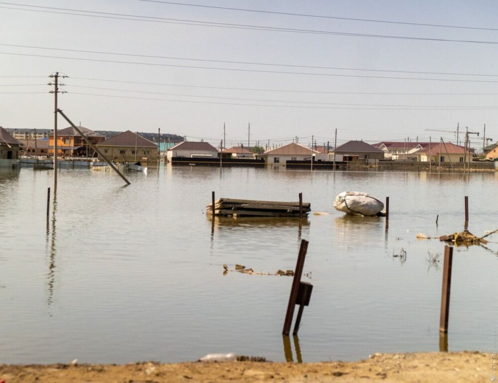 85 га засеянных площадей в Атырауской области оказались затоплены