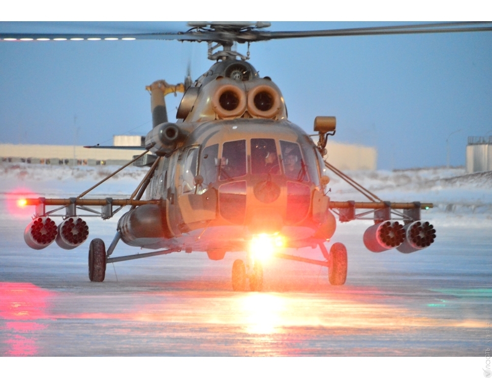 Вторая партия российских вертолетов Ми-171Ш поступила на вооружение в ВВС Казахстана