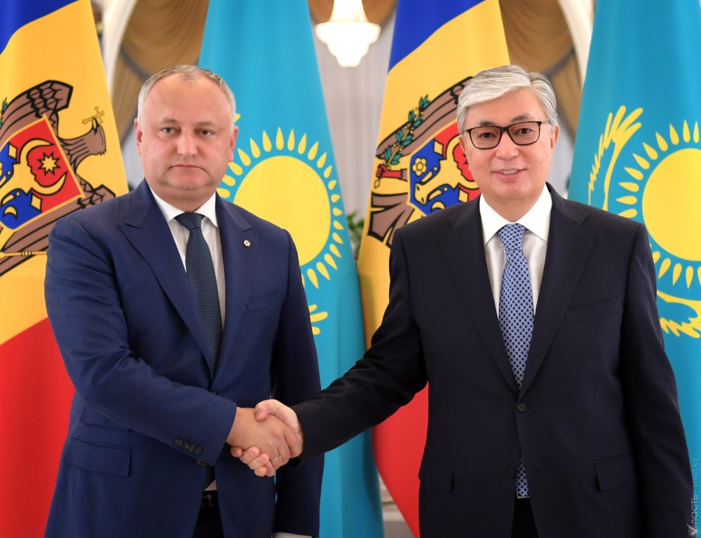 Казахстан намерен расширять торгово-экономическое сотрудничество с Молдовой – Токаев