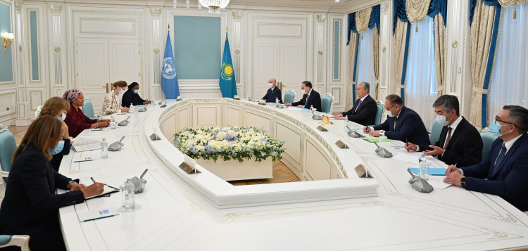 Токаев обсудил с первым заместителем генсека ООН сотрудничество Казахстана и организации