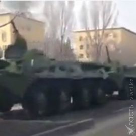 Видео с массовым скоплением  военной техники близ Алматы - это плановый перегон  – департамент по делам обороны