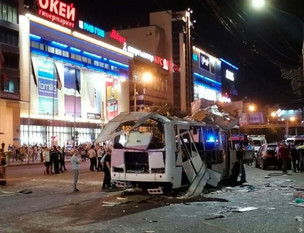 В Воронеже взорвался автобус, пострадали 18 человек