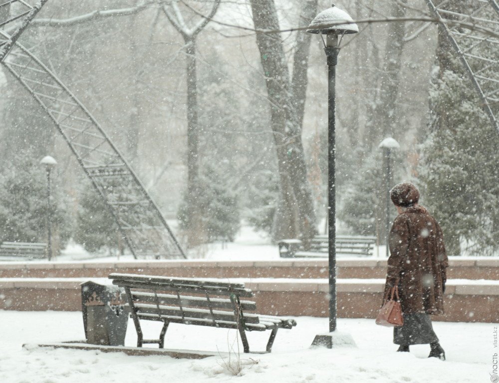 Синоптики прогнозируют в Алматы сильный снегопад 12 февраля