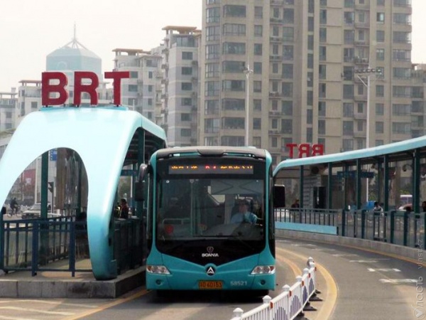 Первая партия автобусов BRT начнет курсировать по Астане в ближайшее время