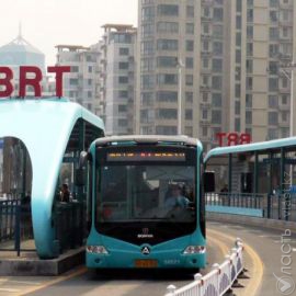 Первая партия автобусов BRT начнет курсировать по Астане в ближайшее время