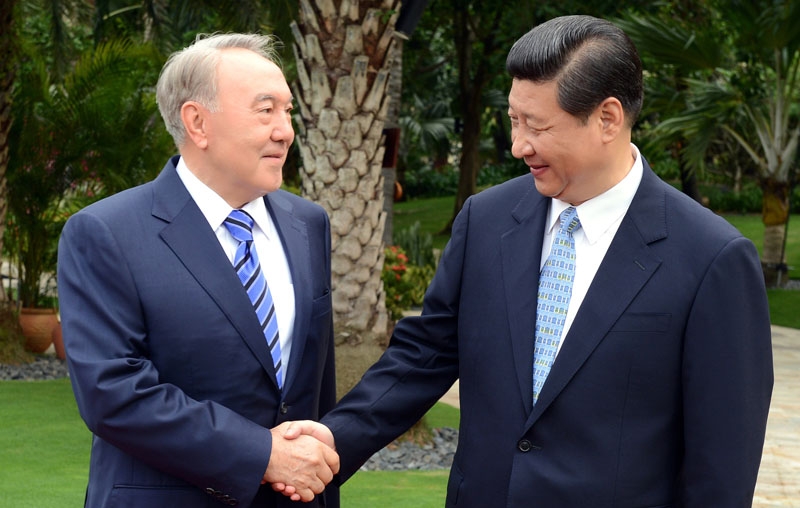​Назарбаев обсудил вопросы двустороннего сотрудничества с председателем Китая Си Цзиньпином