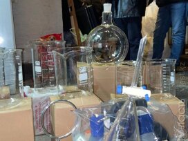 В Казахстане в этом году ликвидировали 64 нарколаборатории, изъято 500 кг синтетики