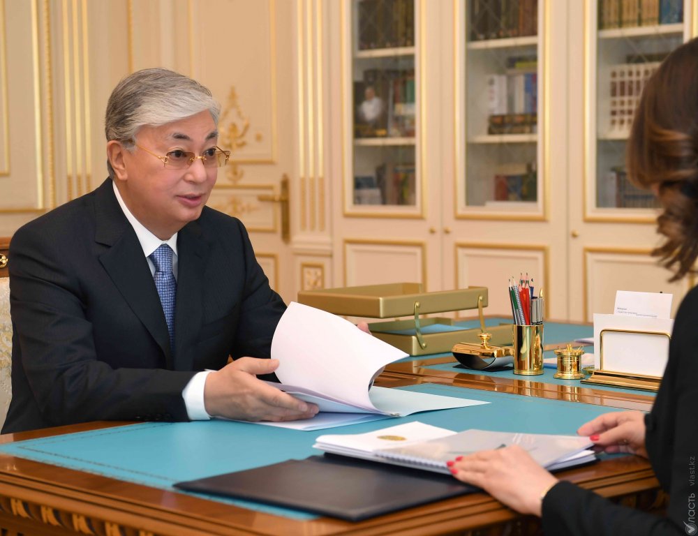 Токаев дал поручения Жаилгановой по формированию президентского кадрового резерва